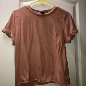 Light Pink Cropped Tee